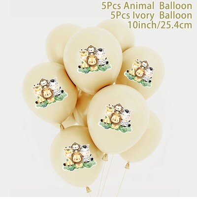 Γελοιογραφία Animal Balloons Διακόσμηση πάρτι Παιχνίδια Γελοιογραφία Latex Balloon Animal Balloon Happy Birthday Party Decor Παιδικό μπαλόνι