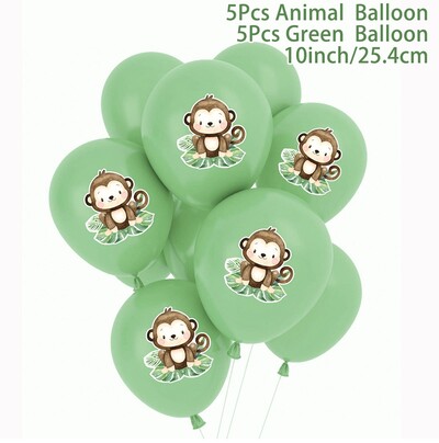 Γελοιογραφία Animal Balloons Διακόσμηση πάρτι Παιχνίδια Γελοιογραφία Latex Balloon Animal Balloon Happy Birthday Party Decor Παιδικό μπαλόνι