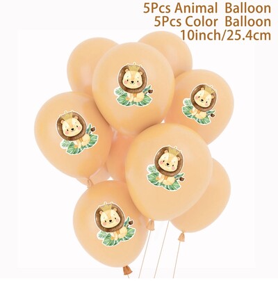 Γελοιογραφία Animal Balloons Διακόσμηση πάρτι Παιχνίδια Γελοιογραφία Latex Balloon Animal Balloon Happy Birthday Party Decor Παιδικό μπαλόνι