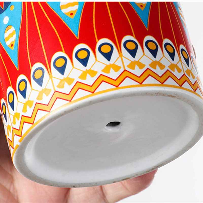 1PC Mini saksije za cvijeće Mini zelena saksija za vrt Šarene keramičke saksije za dom Dekoracija sobnih saksija za cvijeće