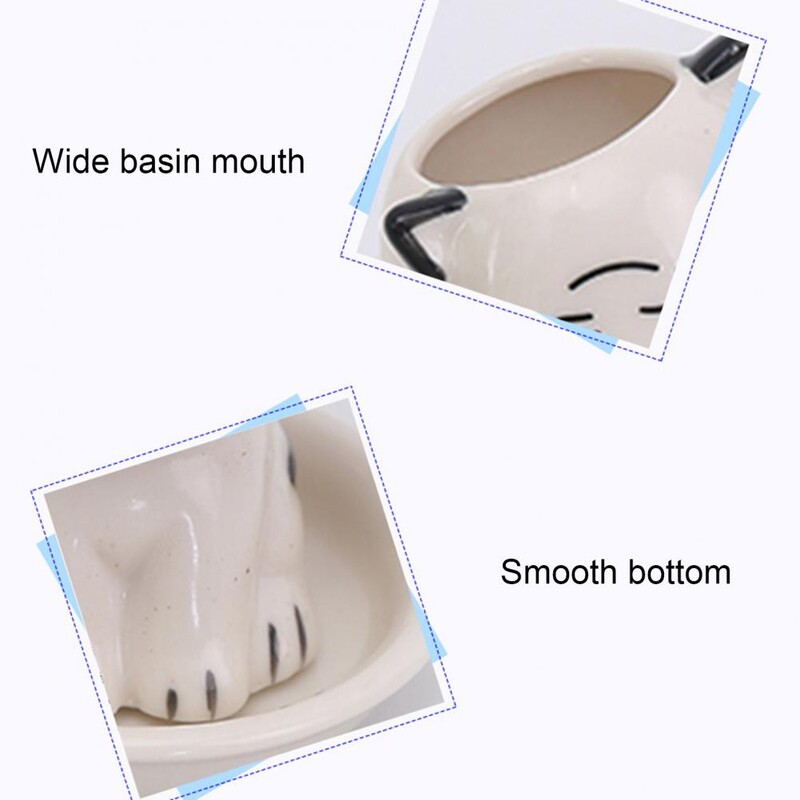 Keramičke posude za biljke Mini posude za cvijeće u obliku mačke Minijaturne slatke žardinjere za životinje Crtane sukulentne vaze za uređenje krajolika