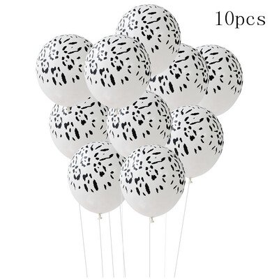 Safari džiunglių balionai teminiai vakarėlių balionai gyvūnų latekso balionai žalios leopardo zebra tigrinės spausdintos gimtadienio kūdikio dušo balionas