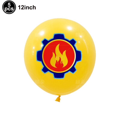 Stojaci 4D fóliový mylarový balón s motívom hasičského auta, veľký fóliový balón s motívom hasičského auta, dekorácie na narodeninovú oslavu pre chlapcov a hasičov.
