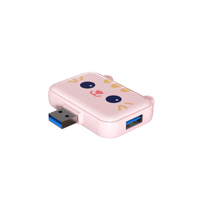 Basix USB C Hub USB 3.0 adaptér Otočný vysokorýchlostný U disk Reader USB Splitter pre Macbook PC Počítač Mobilné tablety Príslušenstvo