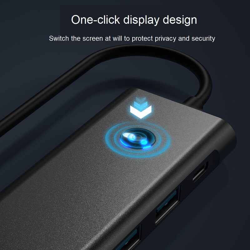 Deväťportová dokovacia stanica USB-C