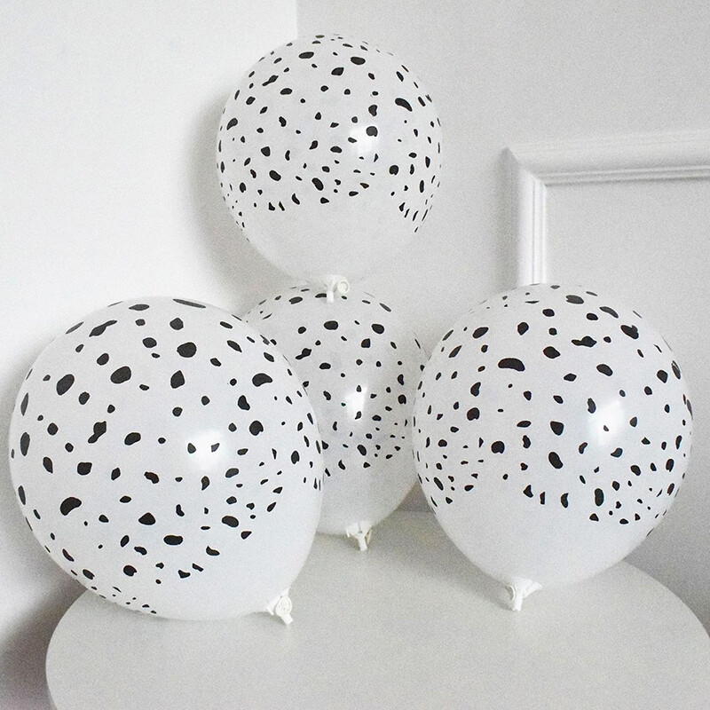 Baloane din latex de 12 inch 3,2 g Balon de desene animate Vaca Pepene verde Picior de leopard Tigru imprimeu Baby Shower Balon de decorare pentru petrecerea de aniversare