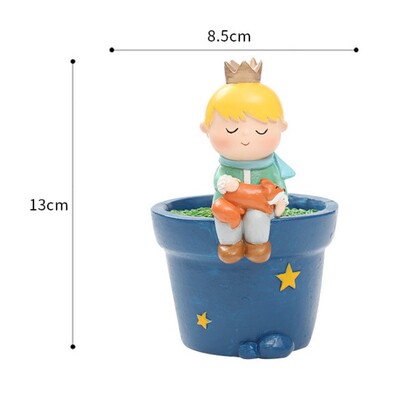 Χαριτωμένα κορίτσια αγόρια γλάστρα από ρητίνη για παχύφυτα φυτά Νεράιδα Στολίδι κήπου Διακοσμητικά ειδώλια Επιτραπέζια διακόσμηση σπιτιού
