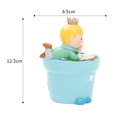 Χαριτωμένα κορίτσια αγόρια γλάστρα από ρητίνη για παχύφυτα φυτά Νεράιδα Στολίδι κήπου Διακοσμητικά ειδώλια Επιτραπέζια διακόσμηση σπιτιού