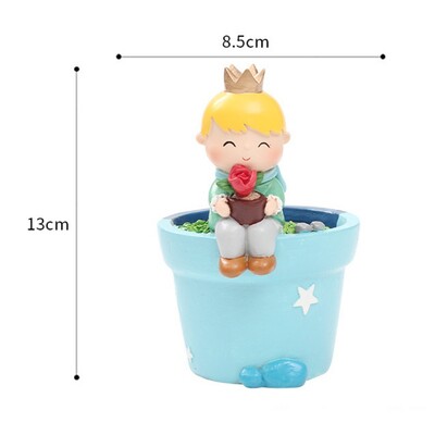 Χαριτωμένα κορίτσια αγόρια γλάστρα από ρητίνη για παχύφυτα φυτά Νεράιδα Στολίδι κήπου Διακοσμητικά ειδώλια Επιτραπέζια διακόσμηση σπιτιού