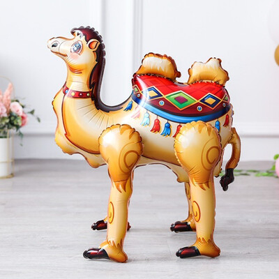 3D Animal Balloon Camel Elephant φιλμ αλουμινίου Μπαλόνι Παιδικό παιχνίδι πάρτι γενεθλίων Διακόσμηση γάμου Διακοσμητικά στηρίγματα με μπαλόνι
