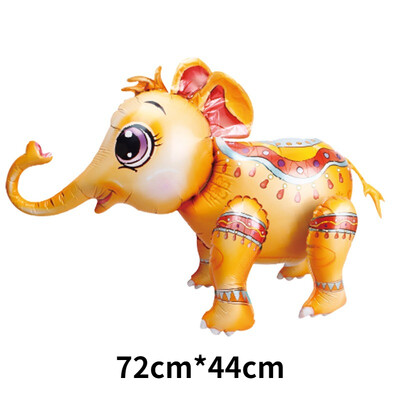 3D zvierací balón ťava slon hliníkový fóliový balón detská hračka narodeninová oslava svadobná dekorácia balónová dekorácia rekvizity