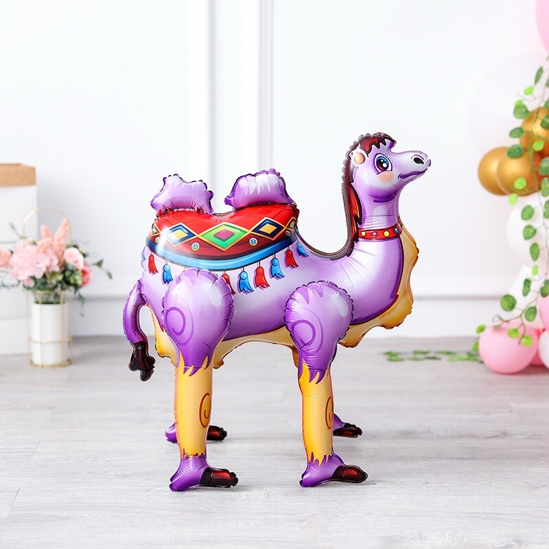 3D zvierací balón ťava slon hliníkový fóliový balón detská hračka narodeninová oslava svadobná dekorácia balónová dekorácia rekvizity