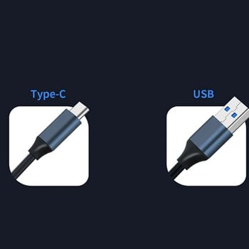 USB TypeC Ethernet USB σε RJ45 Hub Κάρτα δικτύου προσαρμογέα Ethernet 100M με πρόγραμμα οδήγησης USB3.0 2.0 Hub Δωρεάν για φορητό υπολογιστή