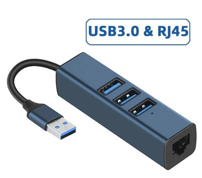 USB TypeC Ethernet USB-RJ45 Hub 100M Ethernet adapter hálózati kártya USB3.0 2.0 hub illesztőprogrammal ingyenes laptophoz