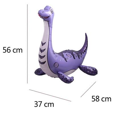 3D samostojace balóny s dinosaurom a tyranosaurom na narodeninovú oslavu, dekoráciu pre bábätko, nafukovacie párty potreby