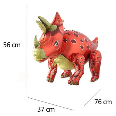 3D samostojace balóny s dinosaurom a tyranosaurom na narodeninovú oslavu, dekoráciu pre bábätko, nafukovacie párty potreby