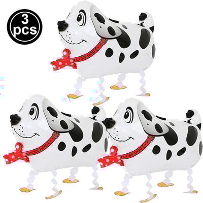 3 vnt./Paketas vaikščiojantys gyvūnai balionai ūkinis gyvūnas karvė raudonas gaidys kiaulė balionas ūkio gimtadienio vakarėlio tvarto kepsnių vakarėlio dekoracijos