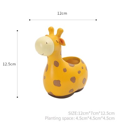 Roztomilé zvieratká Kvetináče pre sukulenty Rastliny Zebra Panda Slon Kvetináče Rozprávkové záhradné kvetináče Ozdoby Dekorácia domácej pracovnej plochy