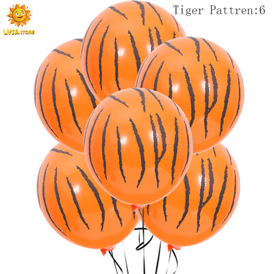 Animacinio filmo gyvūno galvos lateksinis kostiumas su kamuoliuku, 3,2 g šuns pėdsakų, augintinio letenėlių atspaudų balionai Vaikų vakarėlio dekoravimui Vaikų žaislas gaubliai