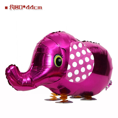 Džiunglių animacinių filmų gyvūnų balionai dramblių folijos balionai kūdikių berniukų mergaičių gimtadienio dekoracijos kūdikių dušas vaikams helio balionas