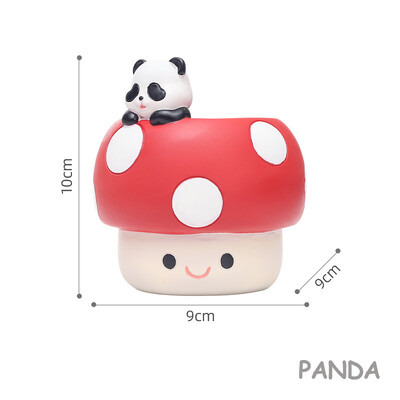 Ghiveci cu plante suculente cu ciuperci creative, ghivece de flori cu animale drăguțe, containere decorative pentru jardiniere pentru birou, pentru birou, pentru acasă