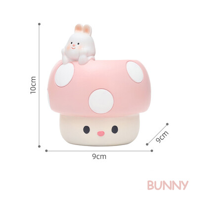 Ghiveci cu plante suculente cu ciuperci creative, ghivece de flori cu animale drăguțe, containere decorative pentru jardiniere pentru birou, pentru birou, pentru acasă