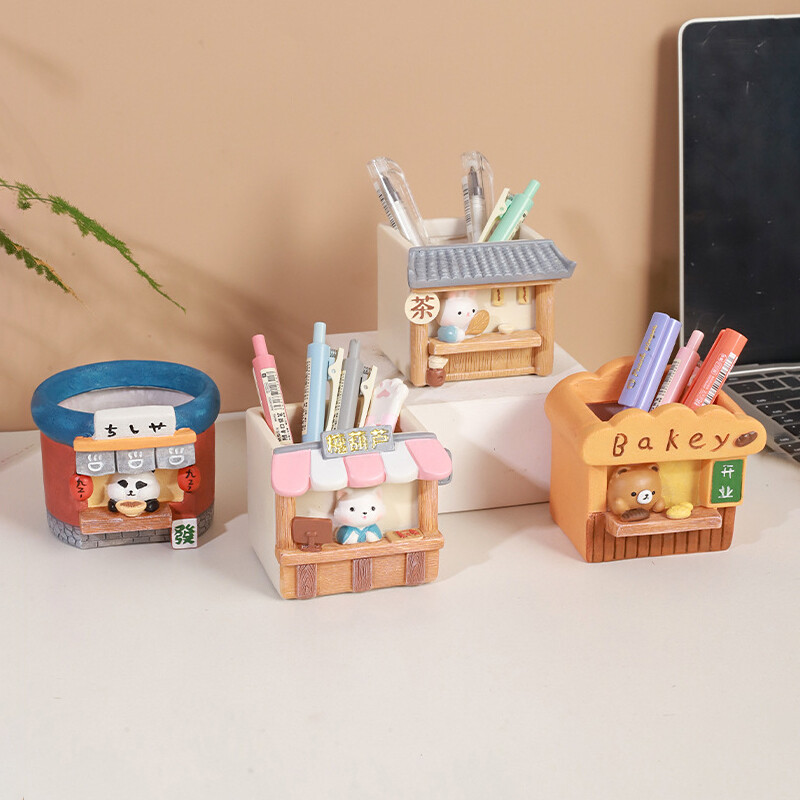 Kūrybiškas gėlių vazonas sukulentams, kaktusas, dekoratyviniai sodo vazonai mini augalams, kepyklėlė sušių tematikos sodinukų namų dekoravimui