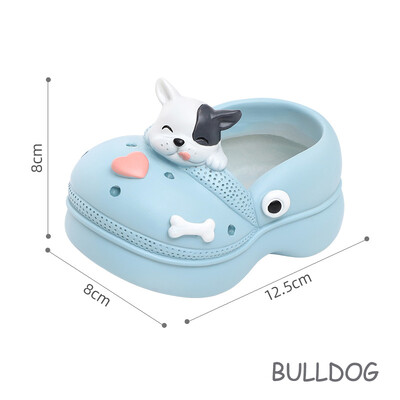 Klasikinių klumpių formos sukulentų vazonai, mieli gyvūnų gėlių vazonai, dekoratyviniai sodintuvų konteineriai Namų darbalaukio biuro dekoras