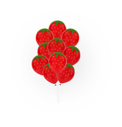 12 vnt Havajų vakarėlio balionų dekoracijos Aloha Tropical Luau Flamingo Balionas Baby Shower Gimtadienio vakarėlio vestuvių dekoras Air Globo