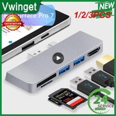 1/2/3PCS Thunderbolt 3 Eficient Extindeți capacitățile Macbook-ului dvs. Transfer de date ultra-rapid Cititor convenabil de carduri SD Tf