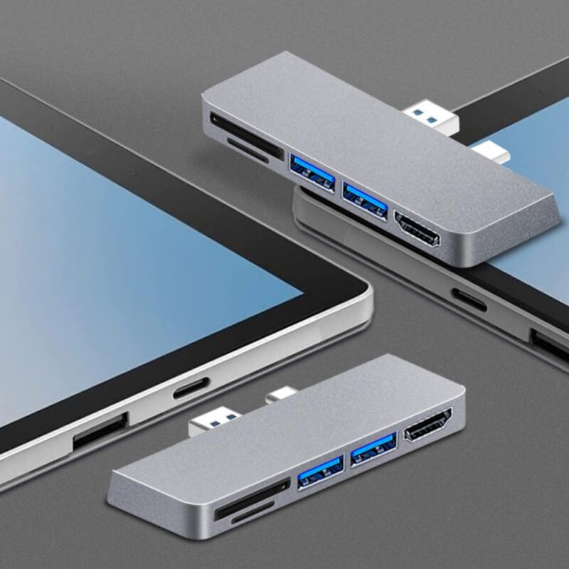 1/2/3PCS Thunderbolt 3 Eficient Extindeți capacitățile Macbook-ului dvs. Transfer de date ultra-rapid Cititor convenabil de carduri SD Tf