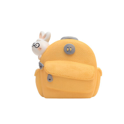 Mini gyanta virágcserép zamatos növényekhez Kerti szobrok Hátizsák Nyúl virágcserép Kézzel formázott tolltartó Gyanta formák Edények