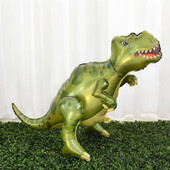 Veľký 4D chodiaci fóliový balón s dinosaurom, džunglou a zvieratami, narodeninovými dekoráciami, detskou oslavou, héliom, guľôčkami, stojacim drakom, detskými hračkami...