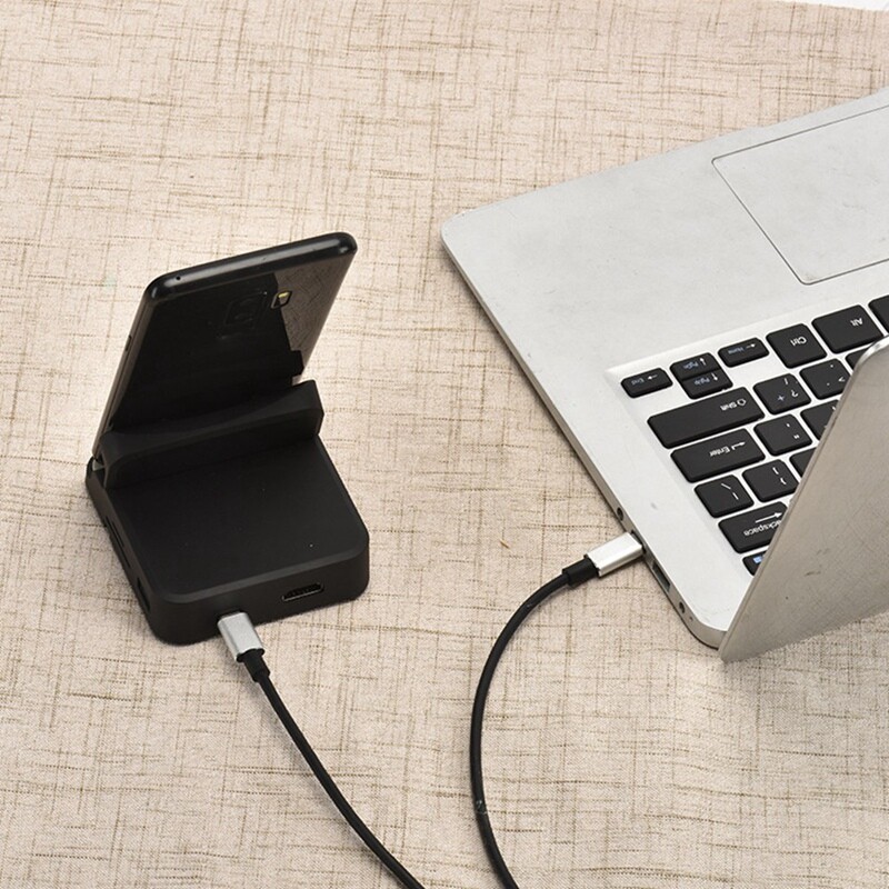 Stație de andocare tip C la stație de andocare HDtv Suport pentru telefon mobil potrivit pentru extinderea USB pentru telefonul mobil și laptop