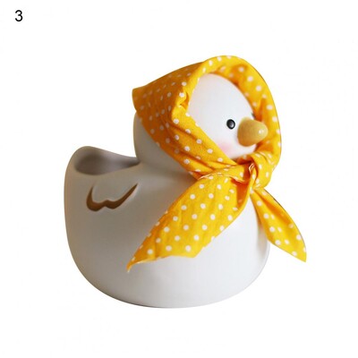 Posuda za sukulentne biljke u obliku patke Modna posuda za cvijeće Posuda za cvijeće Mini trodimenzionalna posuda za male biljke