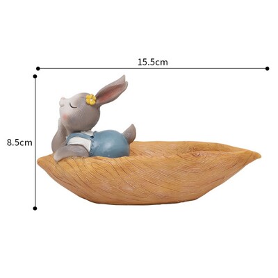 Nyúl alakú virágcserép lefolyóval virágcserepes tartály Pozsgás virágültető Kerti bonsai cserepes asztali dísz