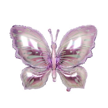 Νέο Ice Purple Ice Blue Butterfly μεμβράνη αλουμινίου Μπαλόνι Μωβ σε σχήμα πεταλούδας Αλουμινόχαρτο Αλουμινόχαρτο Μπαλόνι Διακοσμήσεις για τα γενέθλια του μωρού