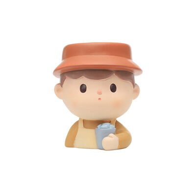 Új lányok és fiúk kaktusz zamatos virágcserép otthoni irodába, kézzel készített lyukas kézműves virágcserép kerti kellékek díszítése