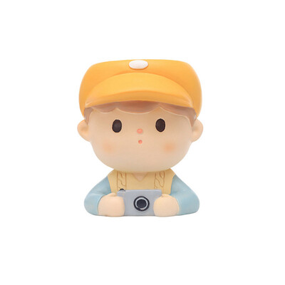 Új lányok és fiúk kaktusz zamatos virágcserép otthoni irodába, kézzel készített lyukas kézműves virágcserép kerti kellékek díszítése