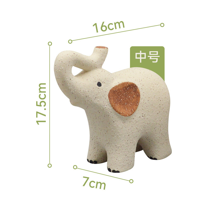 Аксесоари за растения Аксесоари за бонсай Саксии Сладки слонове Керамични саксии за сукуленти Градинска декорация Саксии за дома