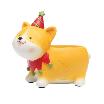 1 KOM Corgi sadilica za sukulente, mikro bonsai, ukrasna posuda za sadilice, kućni stolni ukrasi