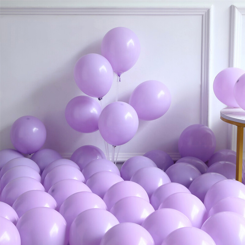 153 buc Macaron Roz Violet Fluturi Baloane Ghirlandă Galben Alb Margarete Folie Bile Heliu Numărări Ziua Nașterii Baby Shower Decor