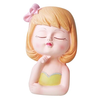 Ghivece pentru jardiniere de față Decor decorativ de masă Vază cu flori Statuie ghiveci cu zână pentru cafenea Bucătărie Salon Dormitor Birou