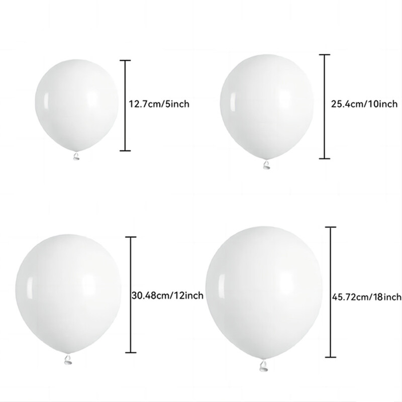 Πορτοκαλί μαύρη άμμος και λευκά μπαλόνια, κατάλληλα για Απόκριες, Ημέρα των Ευχαριστιών, γάμους γενεθλίων, τελετή αποφοίτησης,