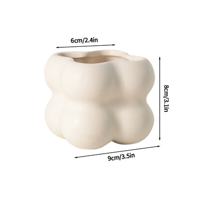 INS Keraminis gėlių vazonas Šiaurės šalių gėlių vazos kambariniams sultingiems augalams vazonuose darbastalio papuošalai Kavinės Svetainių dekoravimas