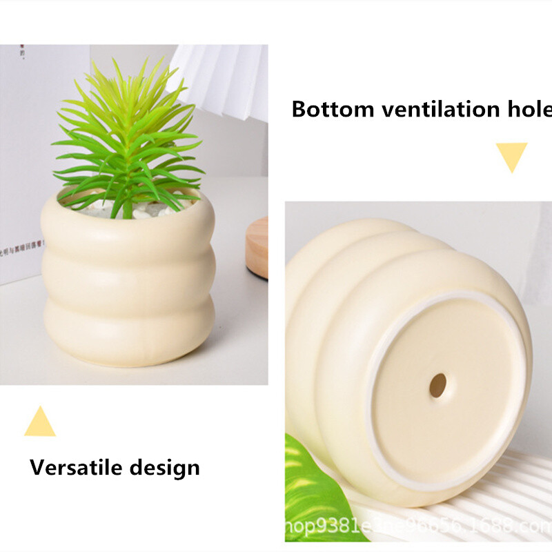 INS Keraminis gėlių vazonas Šiaurės šalių gėlių vazos kambariniams sultingiems augalams vazonuose darbastalio papuošalai Kavinės Svetainių dekoravimas