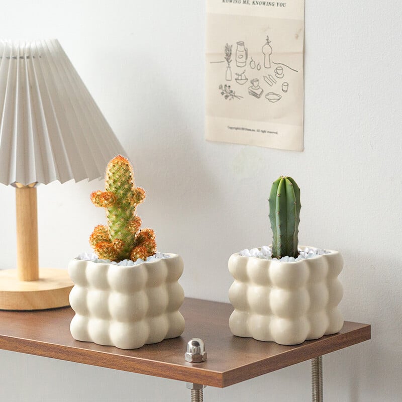 INS Keraminis gėlių vazonas Šiaurės šalių gėlių vazos kambariniams sultingiems augalams vazonuose darbastalio papuošalai Kavinės Svetainių dekoravimas