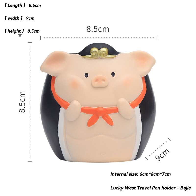 Kūrybinis vazonas sukulentams Oro augalai Derva gėlių vazonas Dekoratyvinis kambarys Biuro stalas Beždžionių karalius Tang Sanzang papuošalai