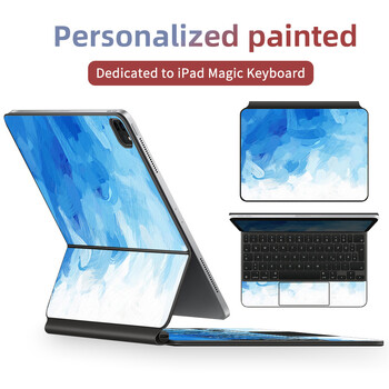 Προσαρμοσμένη ταινία για Magic Keyboard Skin Sticker 2020 Ipad Pro6 11/2021 Ipad 12,9 ιντσών Αυτοκόλλητο προστατευτικό κάλυμμα κάλυμμα πληκτρολογίου 4