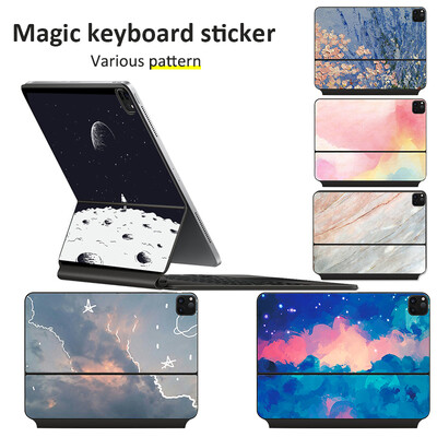 Testreszabott fólia Magic Keyboard Skin Sticker 2020 Ipad Pro6 11/2021 Ipad 12,9 hüvelykes matrica védőburkolathoz, 4. billentyűzetborítóhoz
